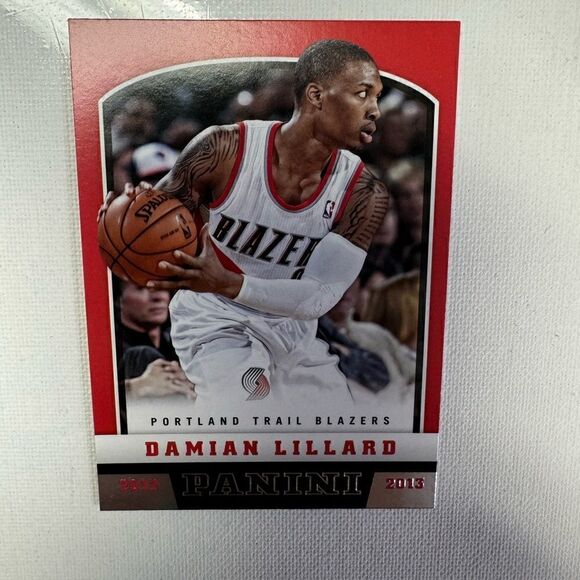 2013-14 Panini Damian lillard #262 mint - Picture 4 of 7